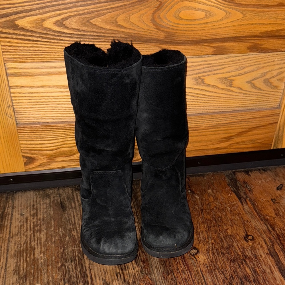 UGG Black Winter & Rain Boots